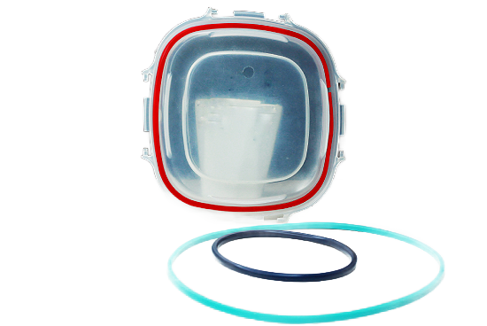 FDA-compliant food-grade silicone kitchenware seals and airtight container gaskets.