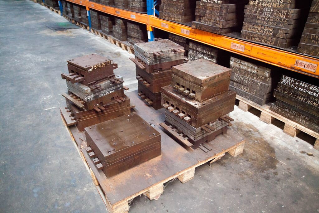 Industrial rubber manufacturing equipment and advanced machinery 17 at NK Rubber facility.