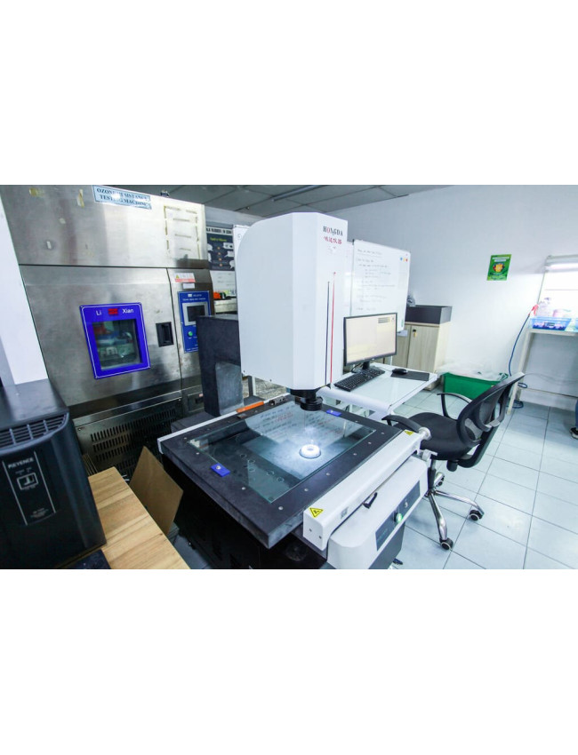 Precision measurement and dimensional inspection equipment at NK Rubber.