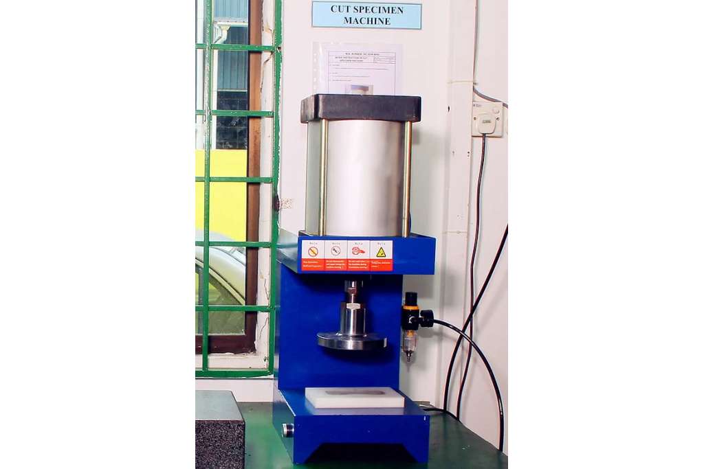 Industrial testing machinery ensuring compliance with international quality standards.
